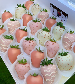 Sophisticated Dipped Strawberries