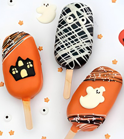 Spooky Sweet Cakesicles