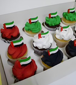 Pride of UAE Cupcakes