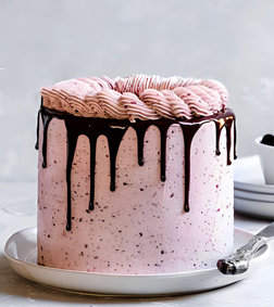 Pink Decadence Cake