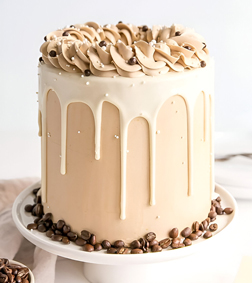 Elegant Cream Cake