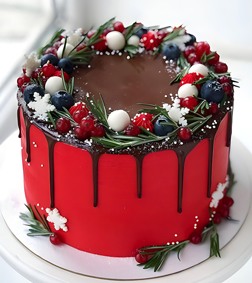 Christmas Splendor Cake