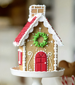 Gleaming Gingerbread House