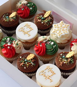 Christmas Glee Cupcakes