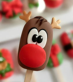 Rudolph Reindeer Cakesicles