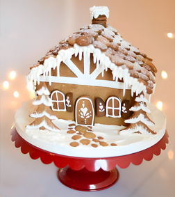 Winter Magic Gingerbread House