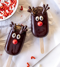 Reindeer Delight Cakesicles