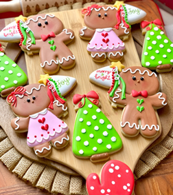 Cute Gingerbread Christmas Cookies