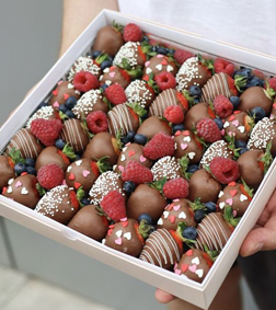 Euphoric Dipped Strawberries