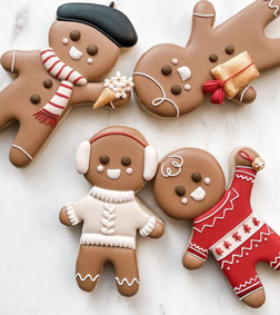 Adorable Gingerbread Man Cookies