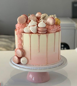 Pink Glamorous Cake