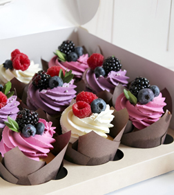 Berry Tempting Cupcakes