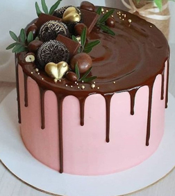 Sophisticated Pink Cake