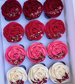Rosy Dream Cupcakes