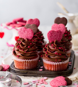 Happy Hearts Day Cupcakes