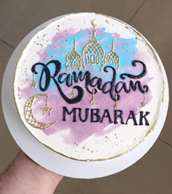 Artsy Ramadan Cake