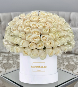 Heavenly Harmony Rose Hatbox