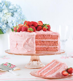 Strawberry Fantasy Cake