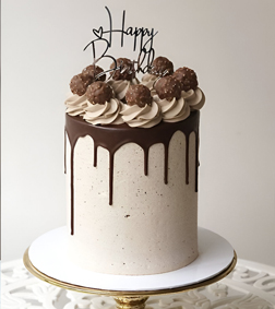 Ferrero Chocolate Cake