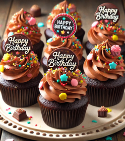Sprinkle Bliss Cupcakes