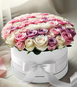 Rosette Elegance Hatbox