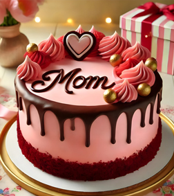 Blushing Love Cake