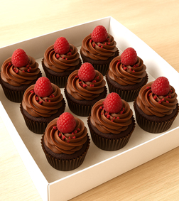Crimson Crown Cupcakes
