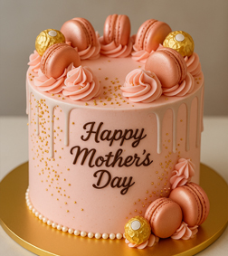 Golden Love Delight Cake