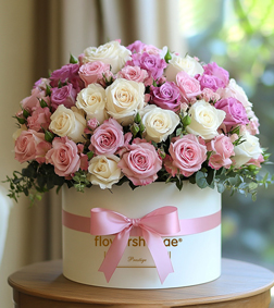 Bloom for Her Hatbox
