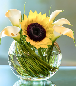 Morning Glow Arrangement