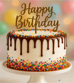 Sprinkle Celebration Cake