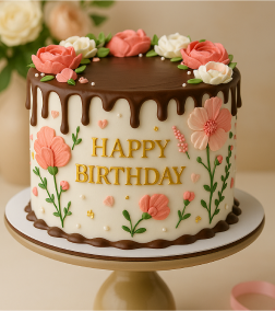 Floral Fantasy Cake