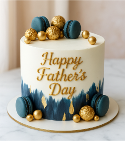 Gilded Dusk Cake