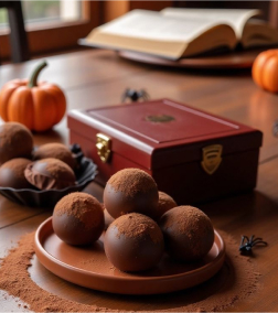 Royal Dark Chocolate Truffles