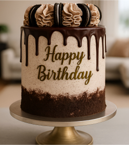 Oreo Drizzle Dream Cake