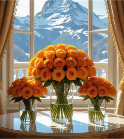 Sunrise Rose Symphony