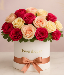 Champagne Elegance Hatbox