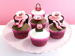 Shopping And Shoes Cupcakes