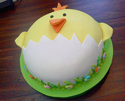 Happy Hatchling Cake