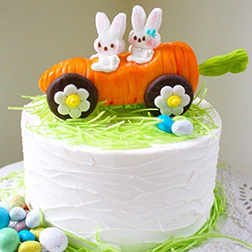 Rabbit Racer Cake