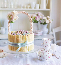 Basket of Eggs Cake