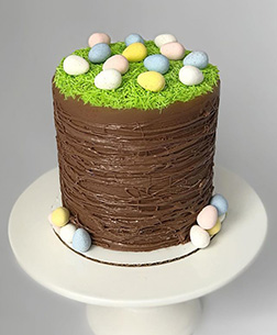 Nest of Easter Eggs Cake