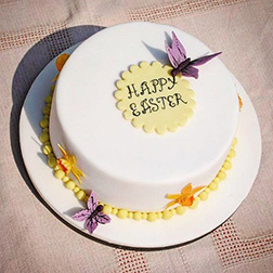 Spring Butterflies Cake