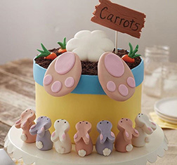 Carrot Hunt Easter Cake