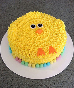 Frosted Chick Cake