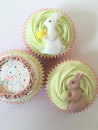 Classy Rabbit Cupcakes