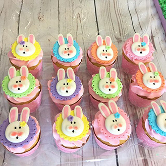 Bunny Surprise Cupcakes