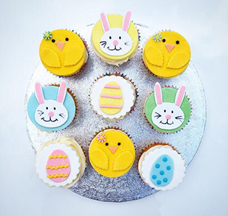 Easter Buddies Cupcakes