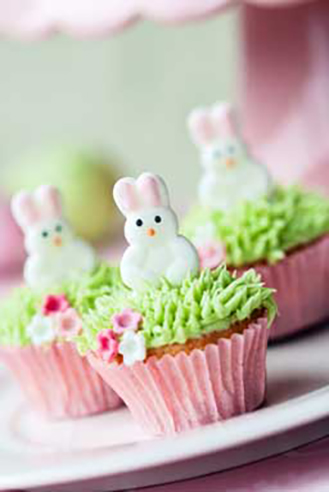 White Rabbit Cupcakes