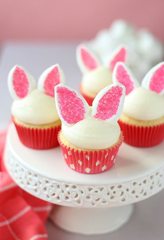 Red Velvet Easter Cupcakes